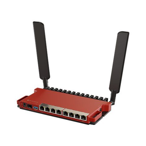 MikroTik | Router | L009UiGS-2HaxD-IN | 802.11ax | 10/100/1000 Mbit/s | Ethernet LAN (RJ-45) ports 8 | Mesh Support No | MU-MiMO - 3